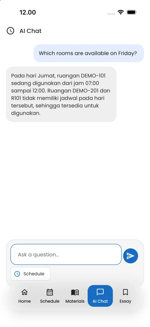 Pratinjau aplikasi ClassPlus — Guru dan dosen