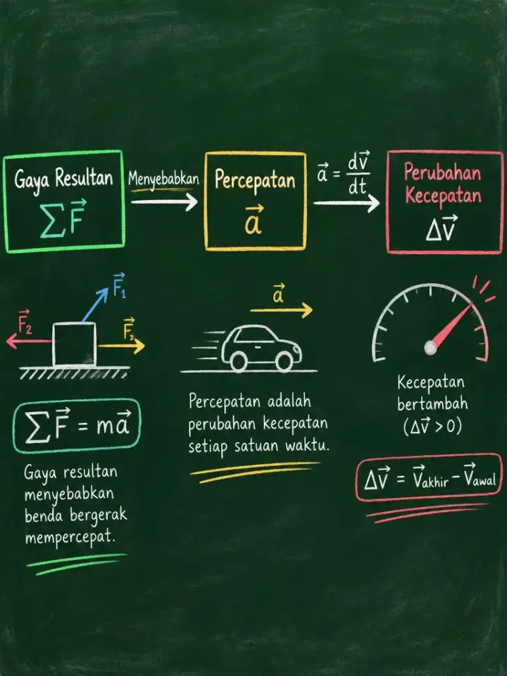 How force relates to acceleration